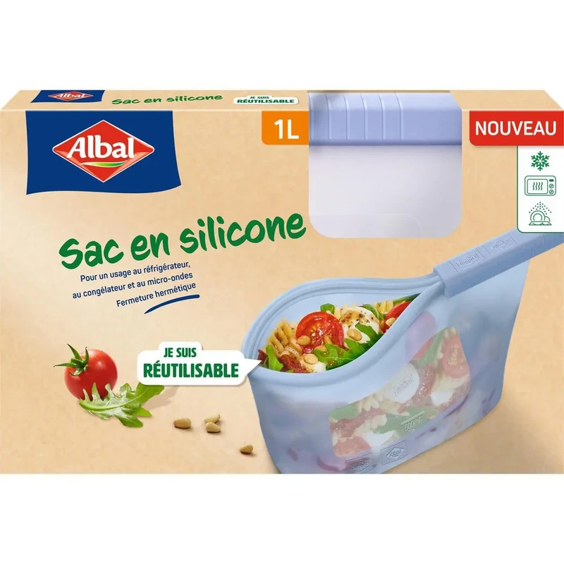 Sac en silicone réutilisable Albal